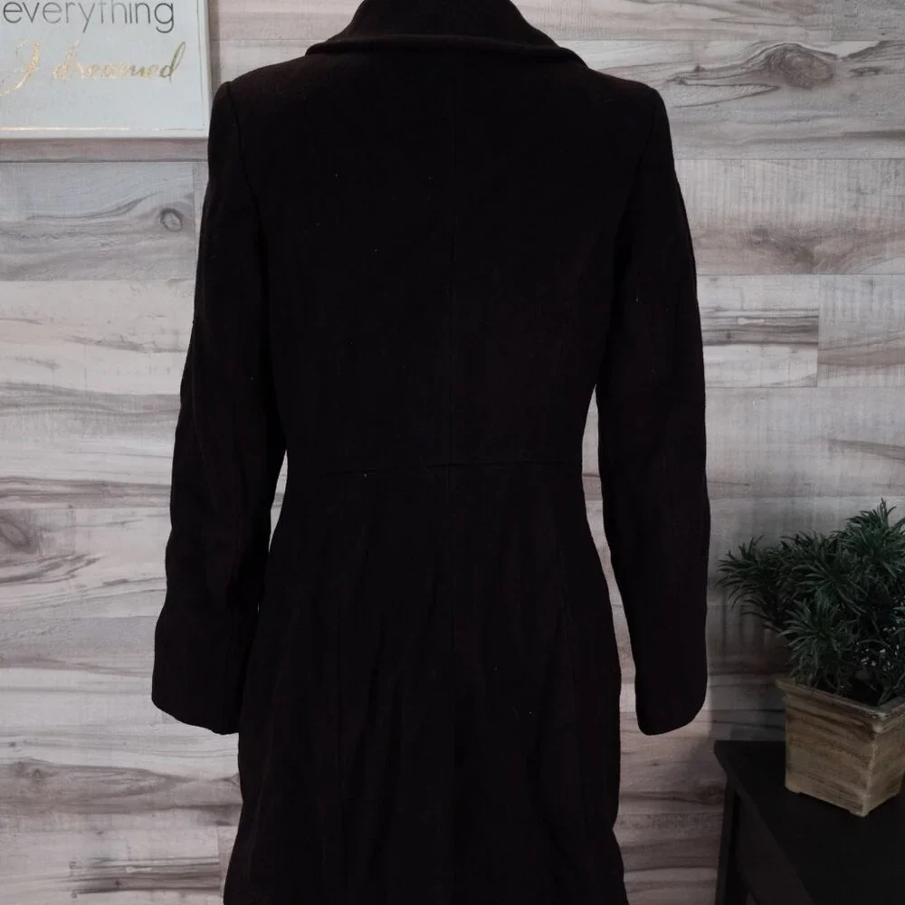 Trina Turk Wool Blend Pea Coat - Picture 6 of 7